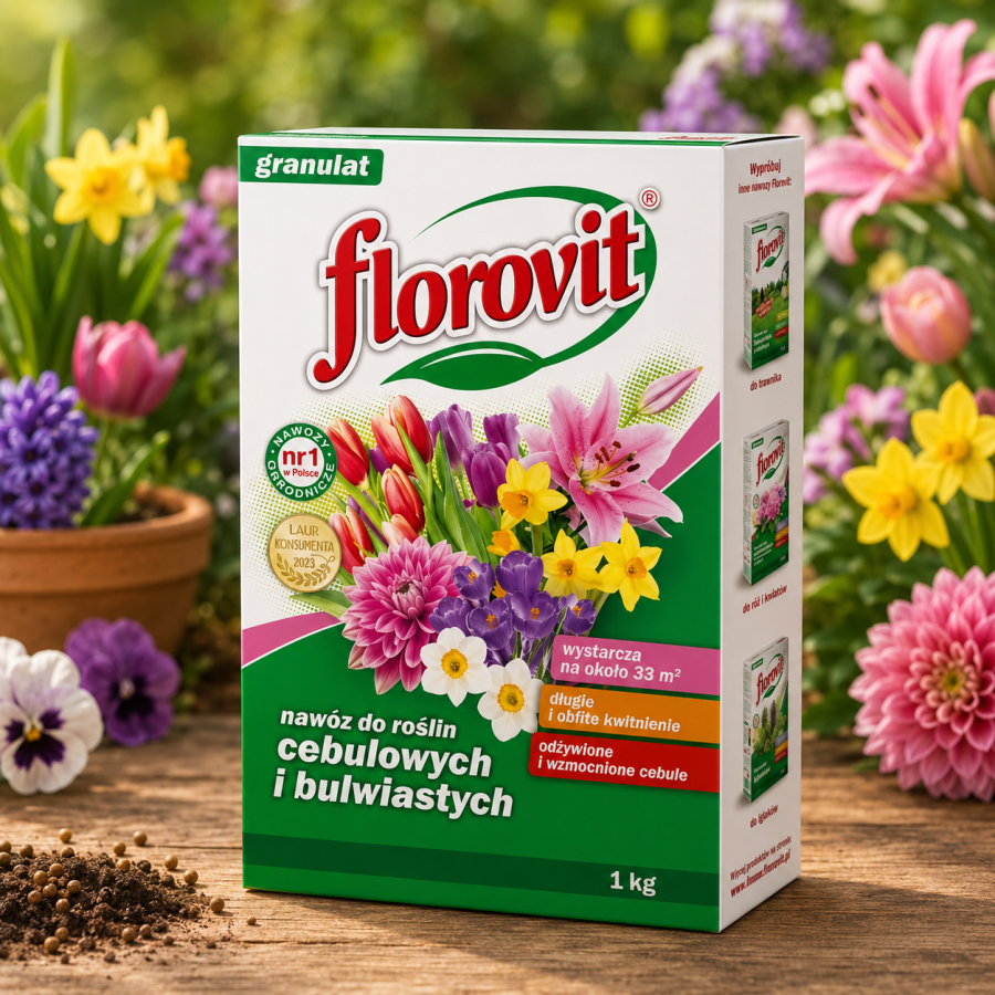 FLOROVIT Nawóz do cebulowych i bulw 1kg