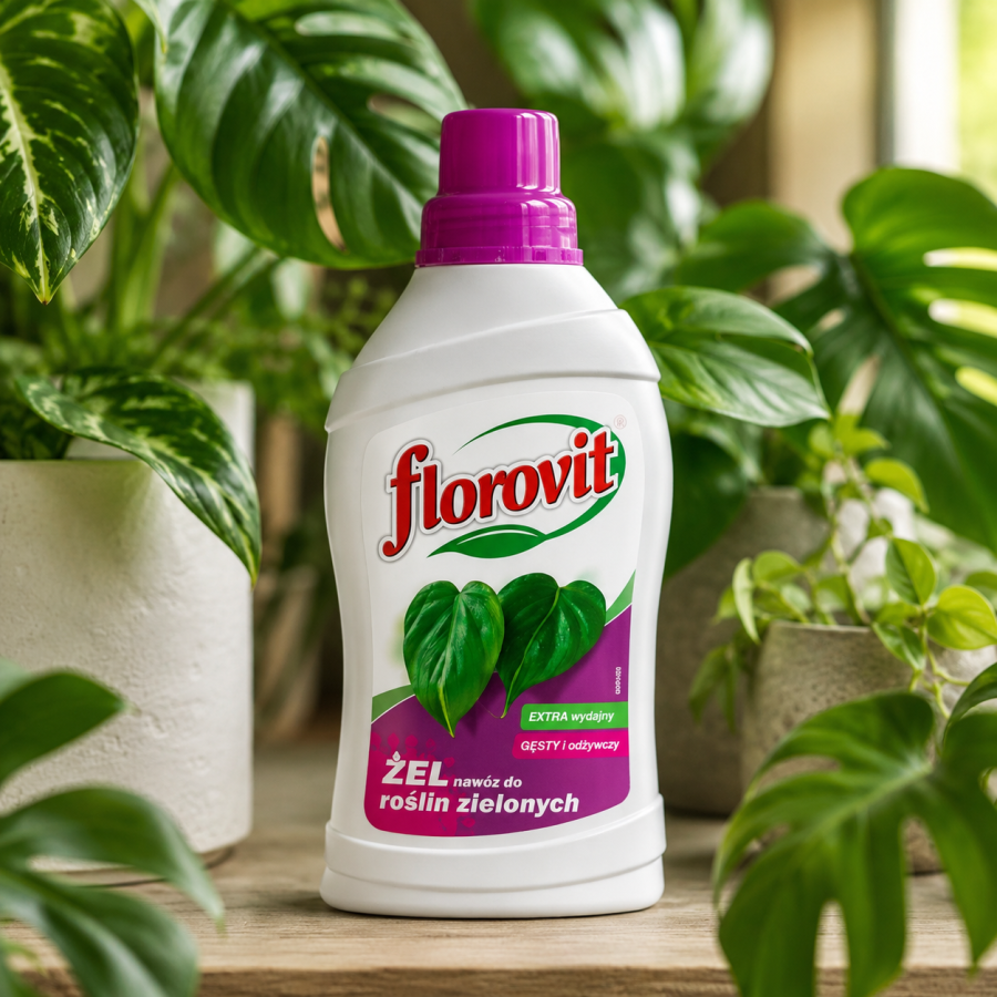 FLOROVIT Żel nawóz do zielonych 800g