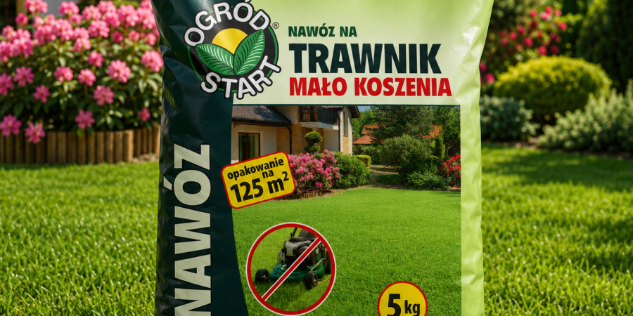 OGRÓD STAR Nawóz na trawnik mało koszenia 5kg