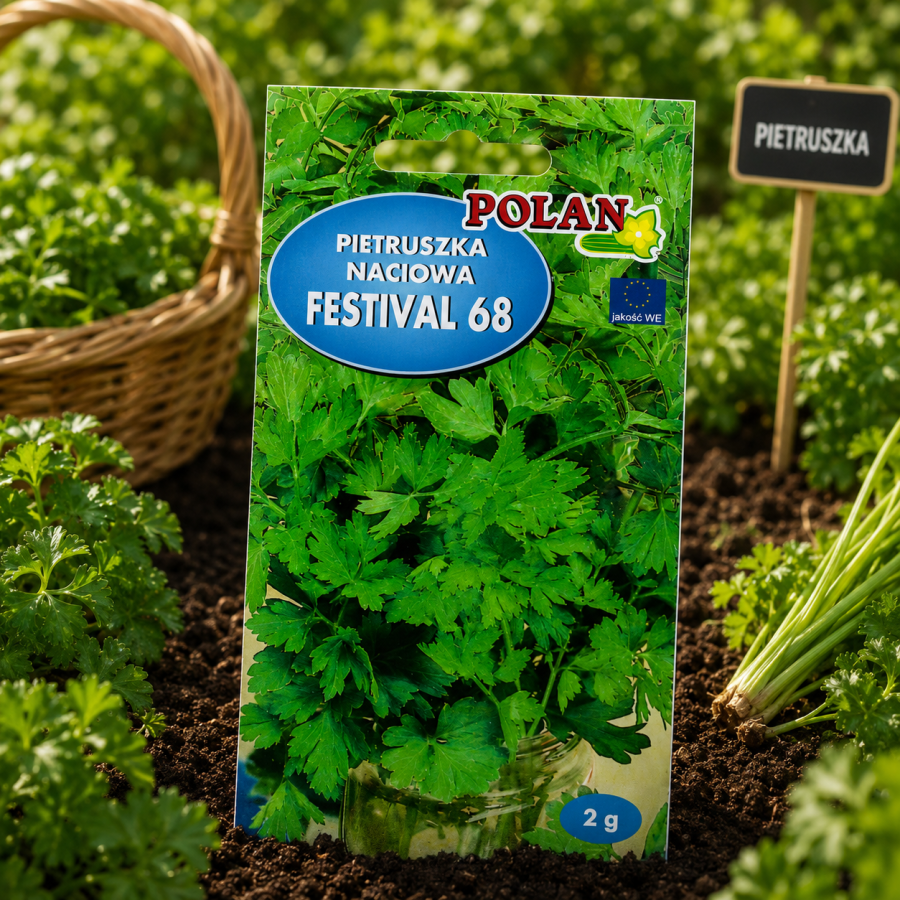 Pietruszka Naciowa Festival 68 2 g – nasiona pietruszki naciowej