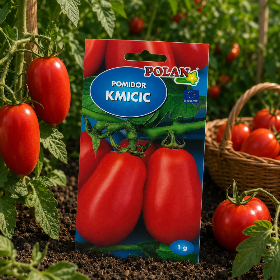 Pomidor Kmicic 0,5 g – odmiana średnio wczesna