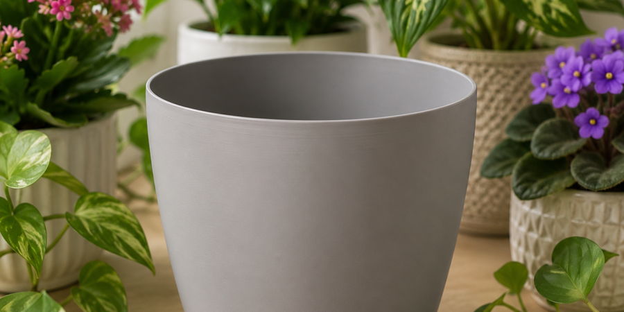 Doniczka MAGNOLIA fi 135/L-2 taupe