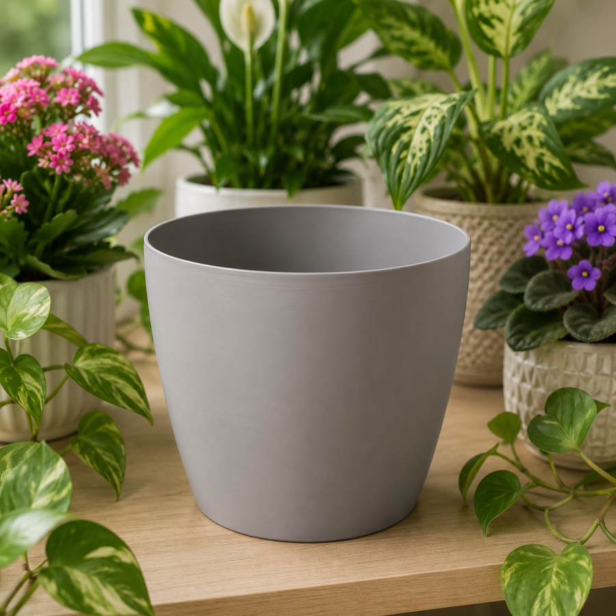 Doniczka MAGNOLIA fi 135/L-2 taupe