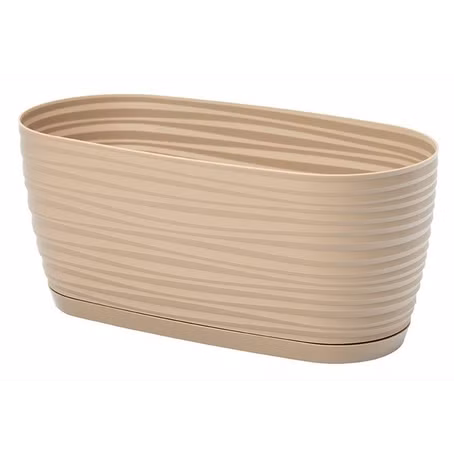 Skrzynka Sahara Petit 27 z podstawką cafe latte