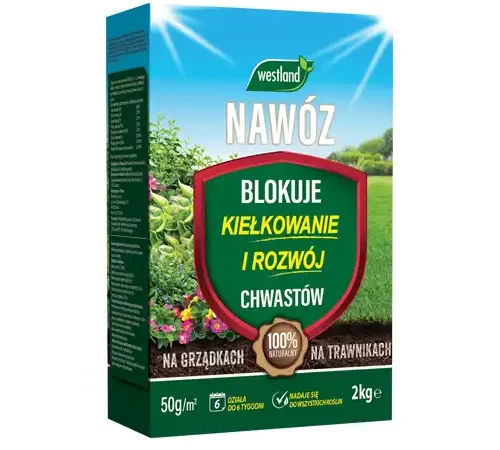 WESTLAND Nawóz do trawnika, blok. kił. chwastów 2k