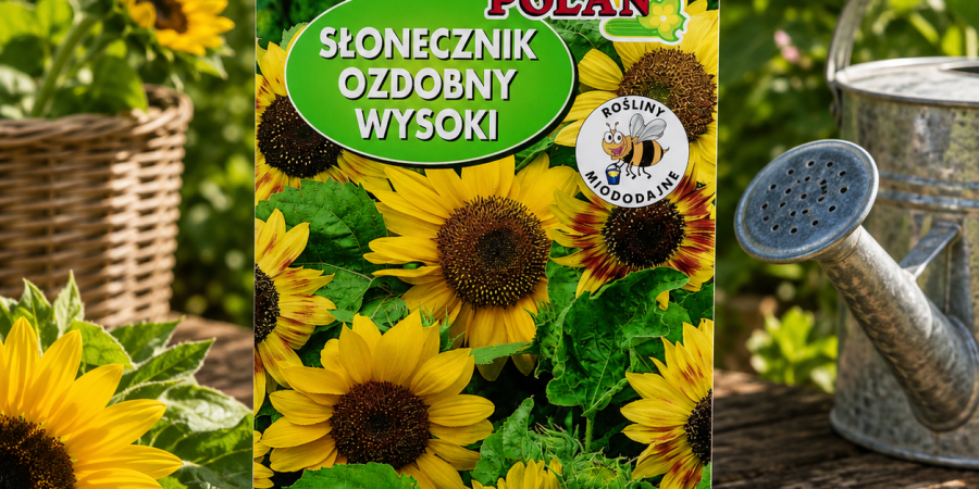 Słonecznik ozdobny wysoki mix 5g
