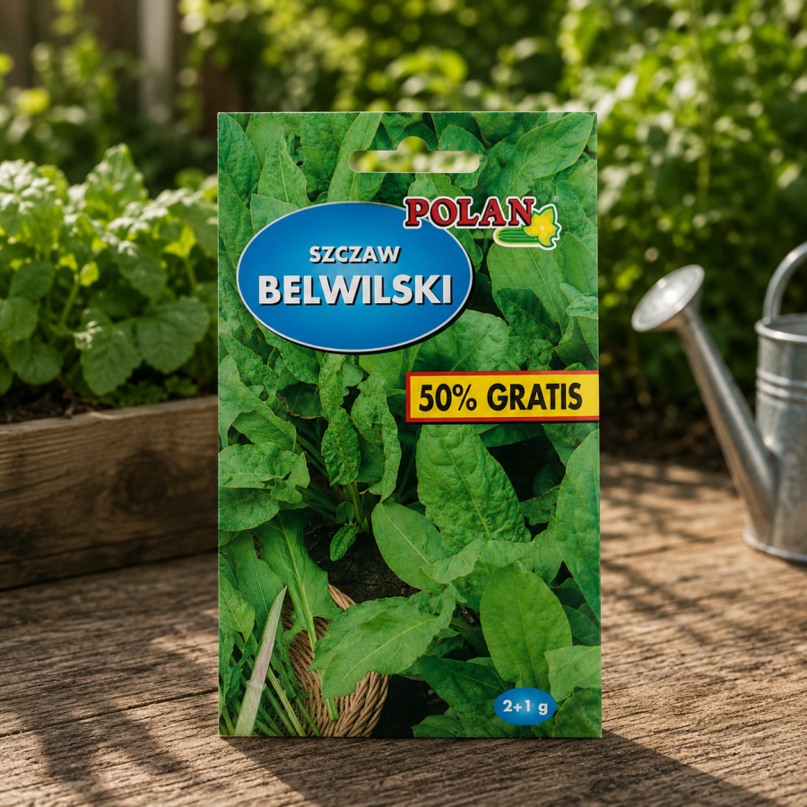 Szczaw Belwilski 3 g – nasiona szczawiu wieloletniego