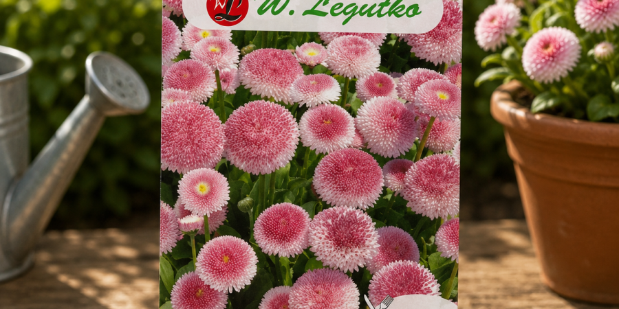 Stokrotka pospolita Pomponette róż 0,1g