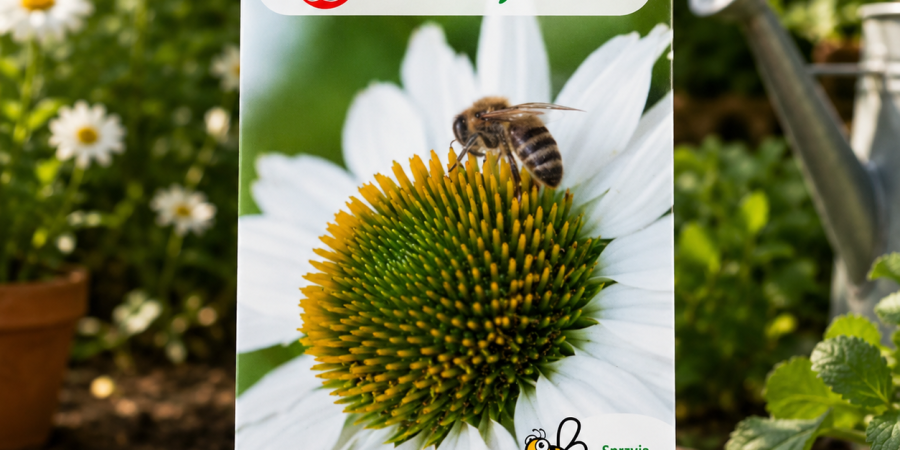 Rudbekia purpurowa- kolor biały Jeżówka