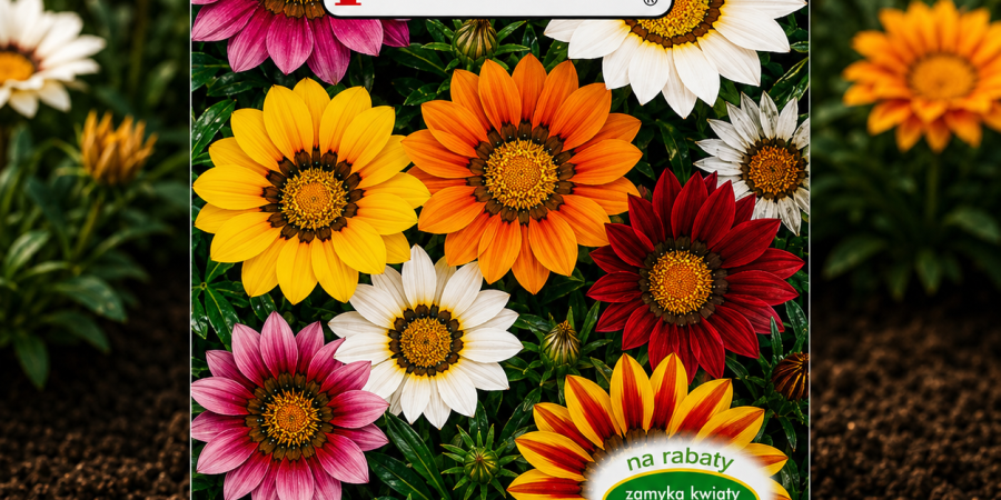 Gazania błyszcząca mix 0,3g