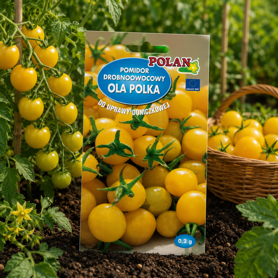 Pomidor Ola Polka 0,2 g – bardzo wczesna odmiana pomidora