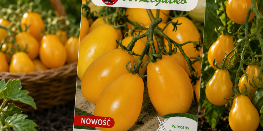 Pomidor Solanum Peardrops żółte 0,3g