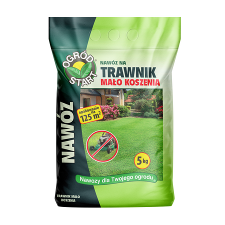 OGRÓD STAR Nawóz na trawnik-mało koszenia 5kg