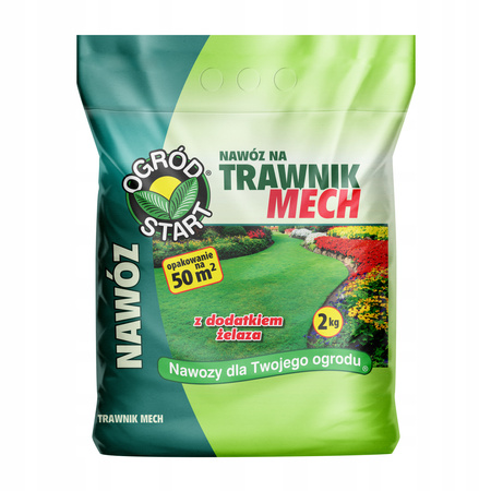 OGRÓD STAR Nawóz na trawnik mech 2kg