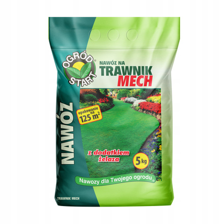 OGRÓD STAR Nawóz na trawnik z mchem 5kg