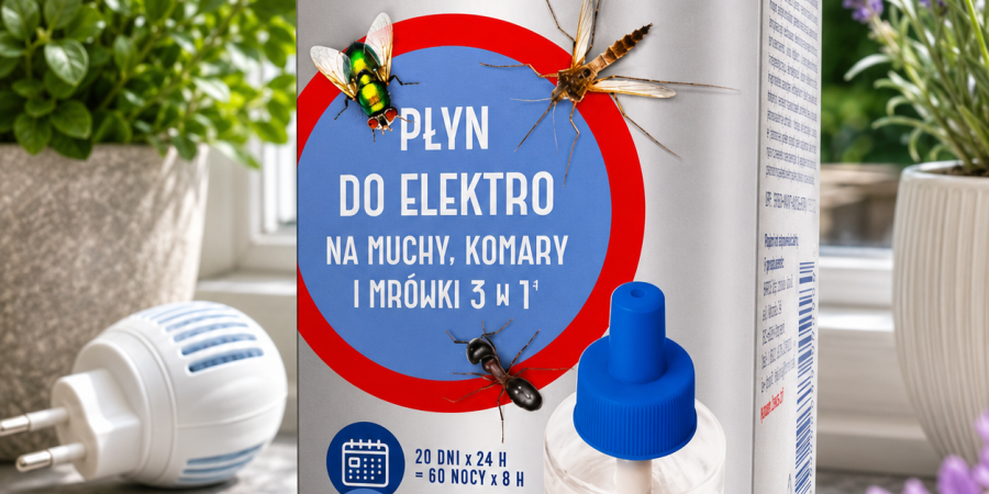BROS 3w1 Płyn na muchy,komary i mrówki