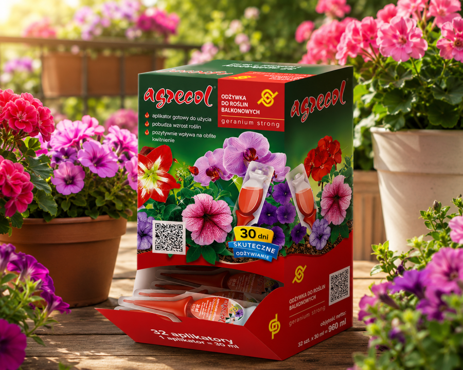 AGRECOL Geranium Strong do balkonowych 30ml