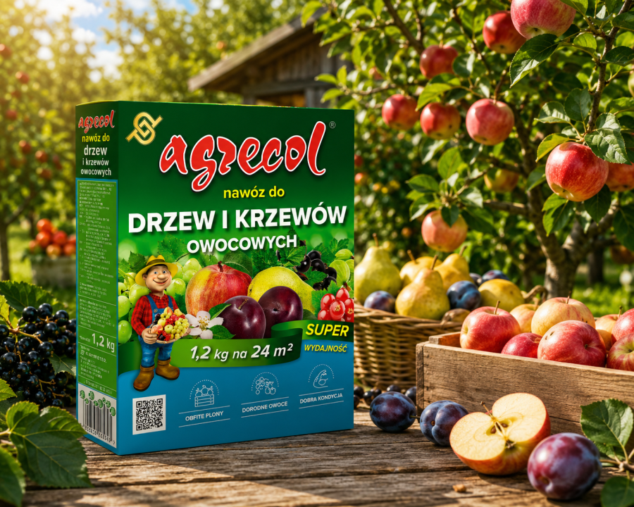 AGRECOL Nawóz do drzew i krzewów owocowych 1,2kg