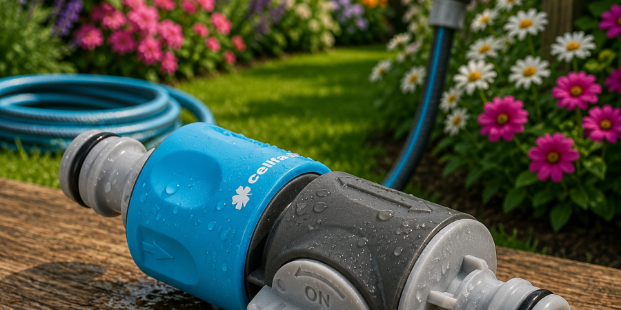 Łącznik dwójnik z zaworem CELLPRO 52-335