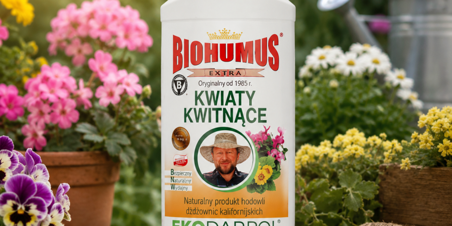 EKODARPOL BIOHUMUS EXTRA Kwiaty kwitnące 1l+20%