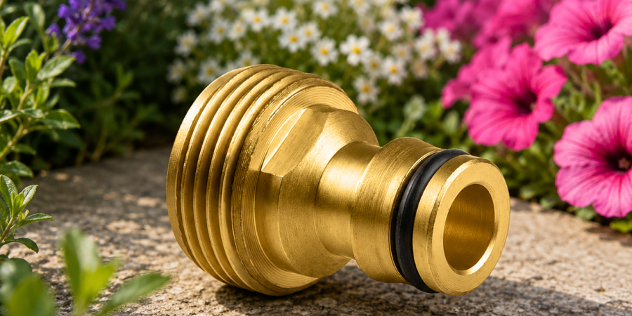 Przyłącze z gwintem zewnętrznym 3/4" BRASS 52-870