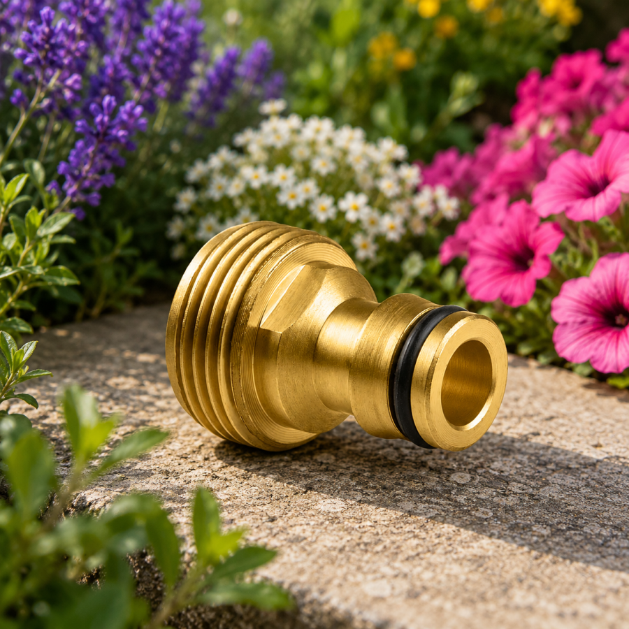 Przyłącze z gwintem zewnętrznym 3/4″ BRASS 52-870
