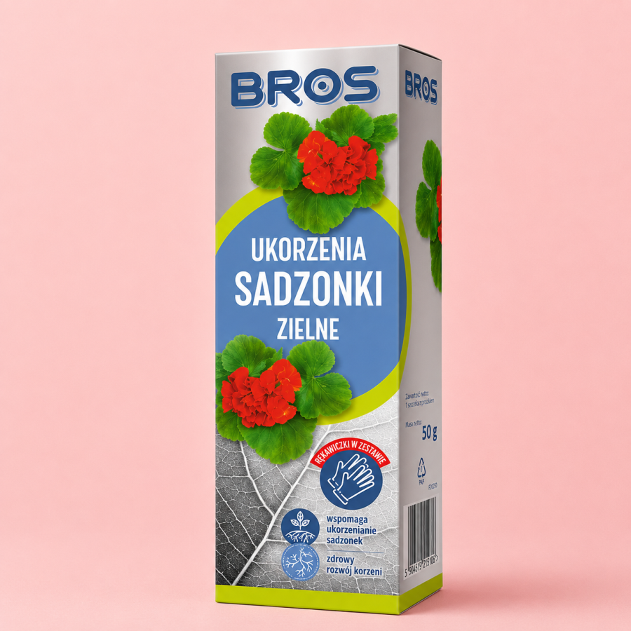 Bros skutecznie ukorzenia sadzonki zielone 50g