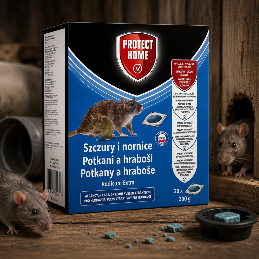 PROTECT HOME Rodicum pasta 400g