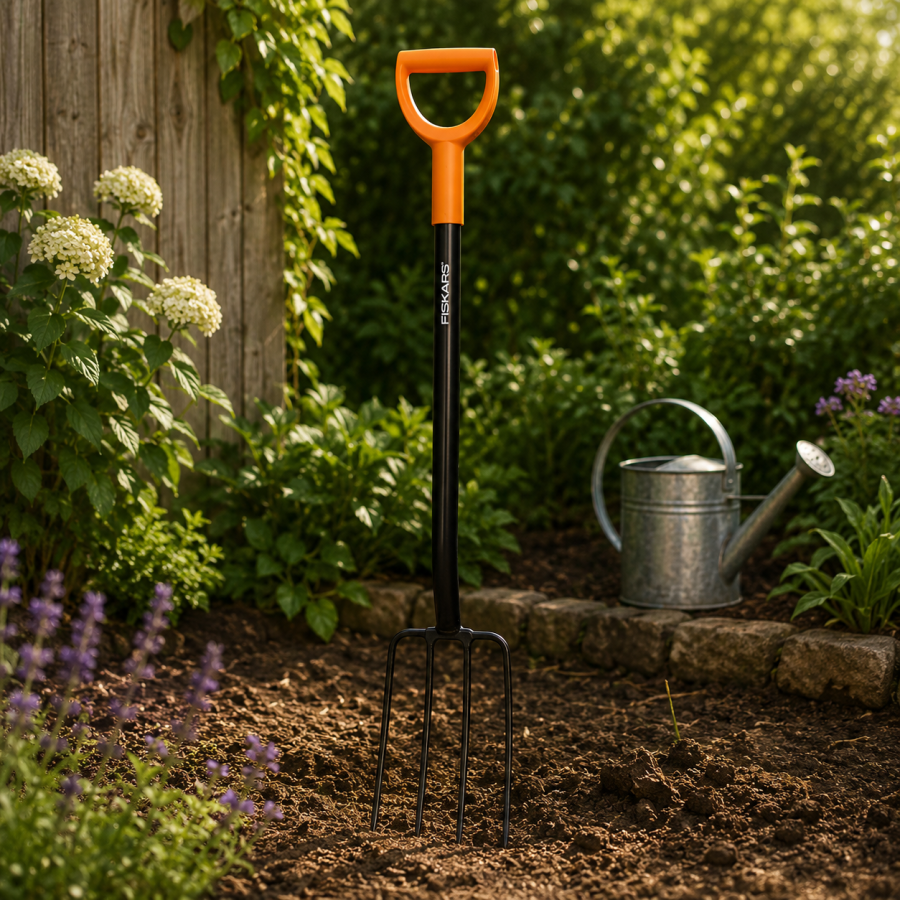 FISKARS 1070674 Widły do kompostu