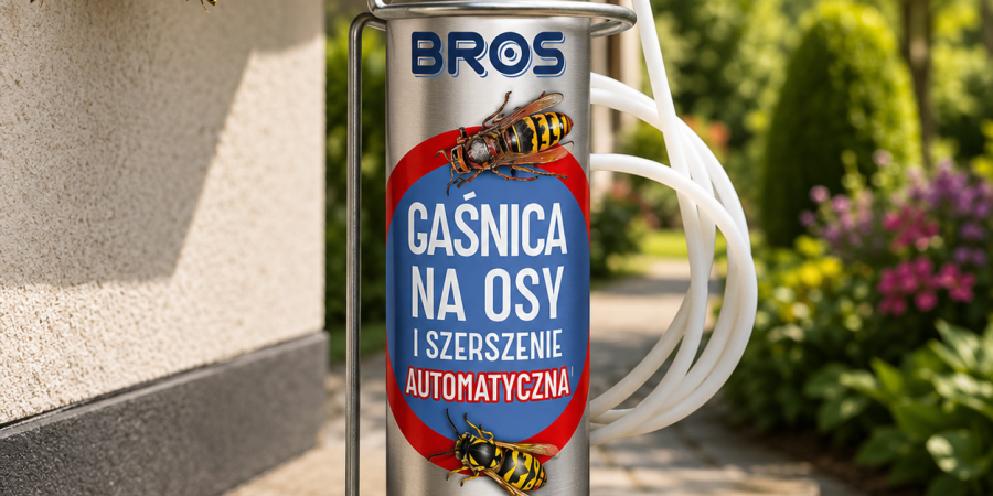 BROS Gaśnica na osy i szerszenie automatyczna 520ml