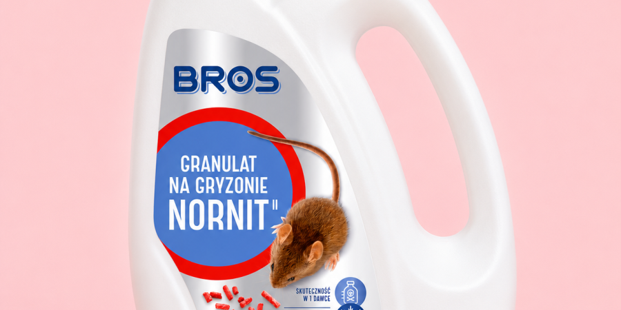 BROS NORNIT Granulat na nornice 1kg