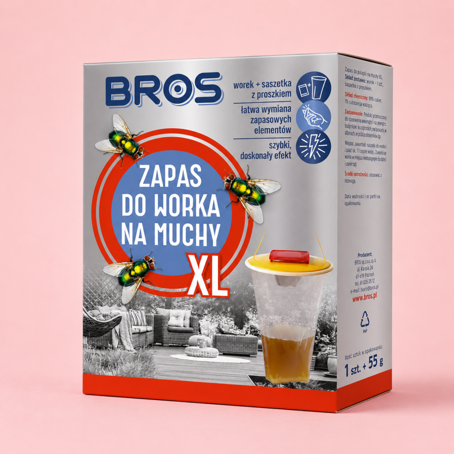 BROS Zapas do worka na muchy XL