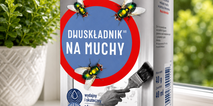 BROS Dwuskładnik preparat na muchy 40g/40ml