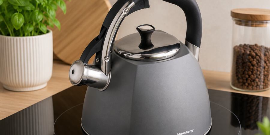 Klausberg czajnik KB-7411 2,2l szary