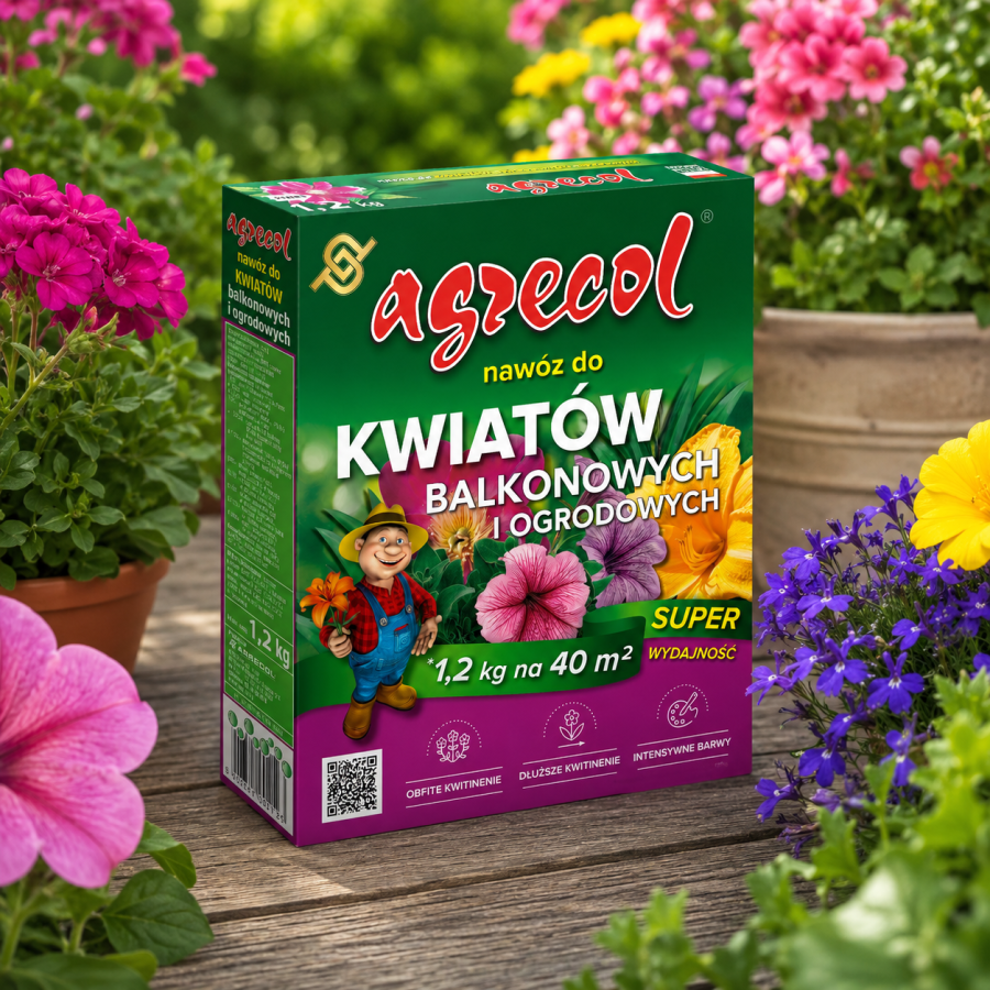 AGRECOL Nawóz do kwiatów ogrodowych 1,2kg