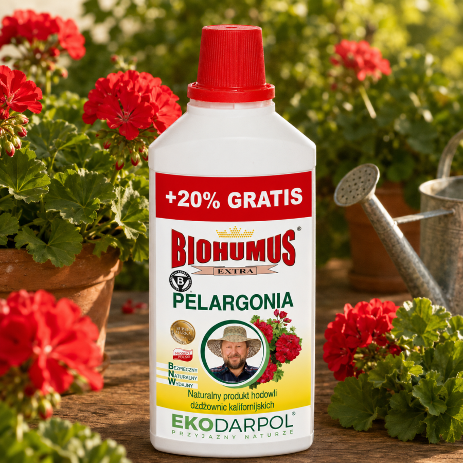EKODARPOL BIOHUMUS EXTRA Pelargonia 1l+20%