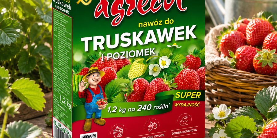 AGRECOL Nawóz do truskawek i poziomek 1.2 kg