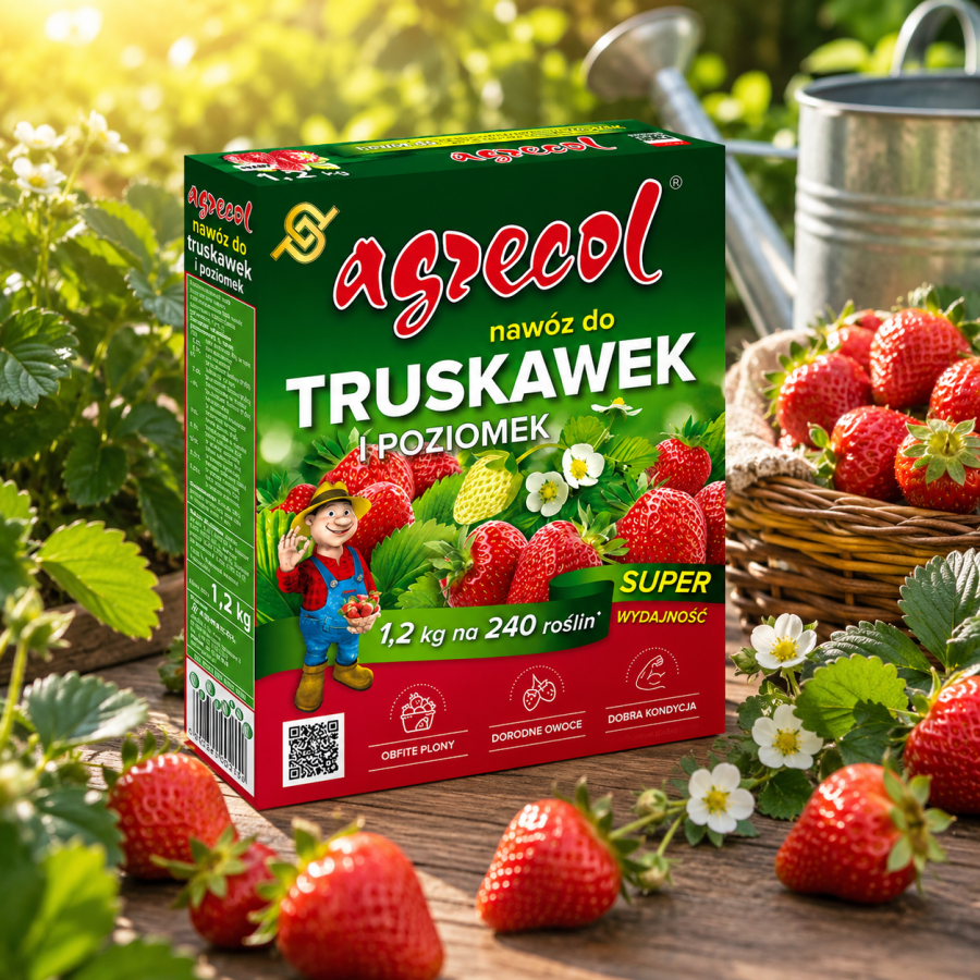 AGRECOL Nawóz do truskawek i poziomek 1.2 kg