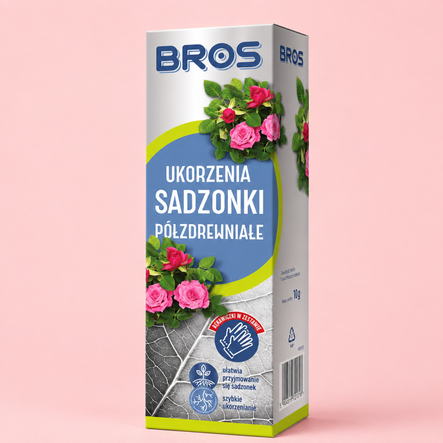 BROS skutecznie ukorzenia sadzonki półzdrewniałe UKORZENIACZ