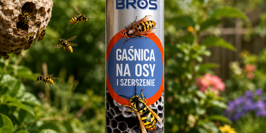 BROS Gaśnica na osy i szerszenie 300ml