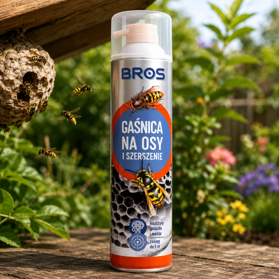 BROS Gaśnica na osy i szerszenie 300ml
