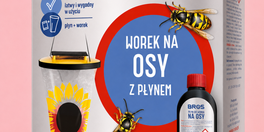 BROS Worek na osy z płynem