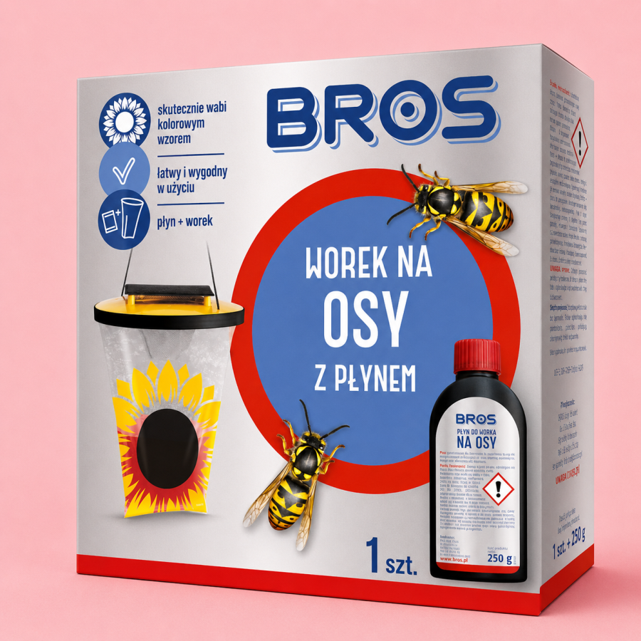BROS Worek na osy z płynem
