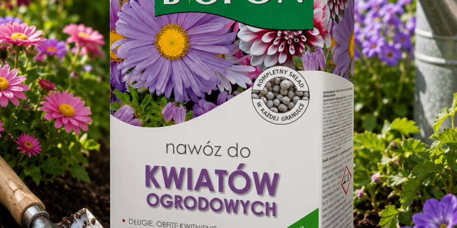 BOPON Nawóz do kwiatów ogrodowych 1kg