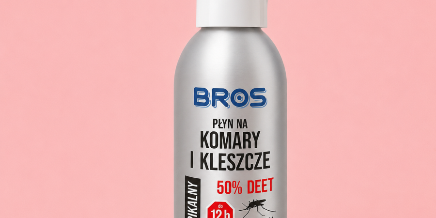 BROS płyn na komary i kleszcze 50% DEET 130ml
