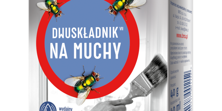 BROS Dwuskładnik preparat na muchy 40g/40ml