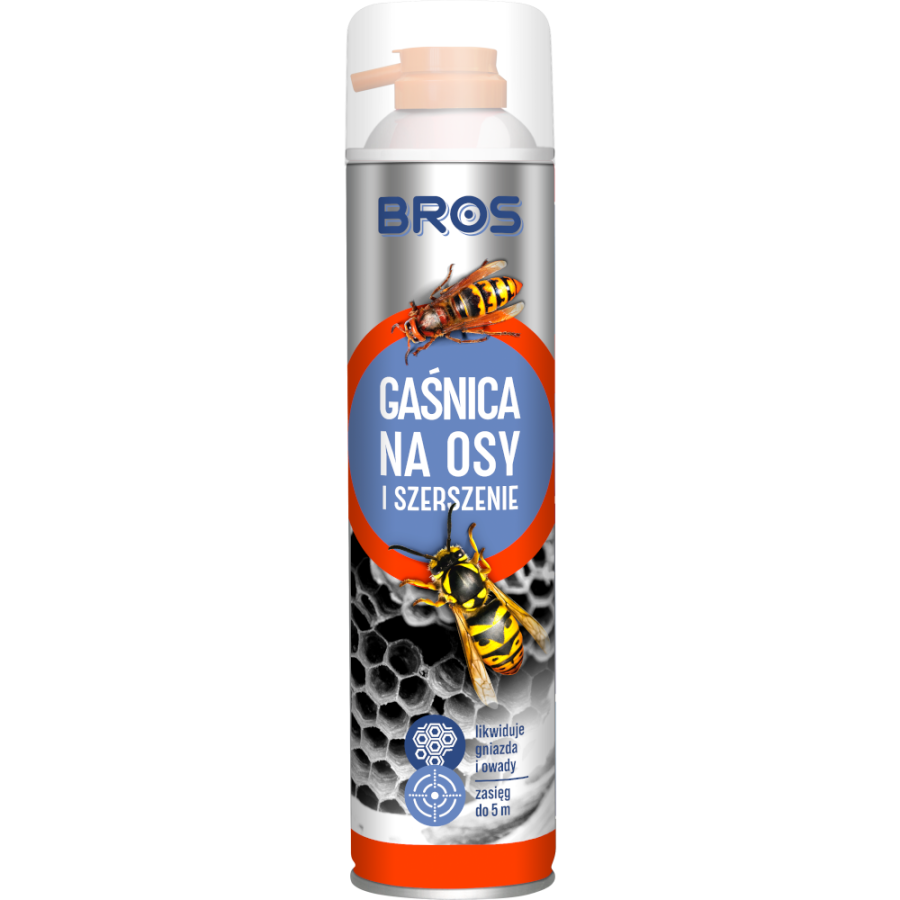 BROS Gaśnica na osy i szerszenie 600ml