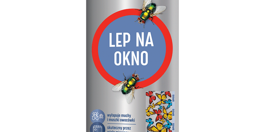 BROS Lep na okno 4-pak