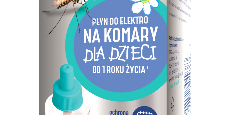 BROS Płyn do elektro na komary dla dzieci 60 nocy