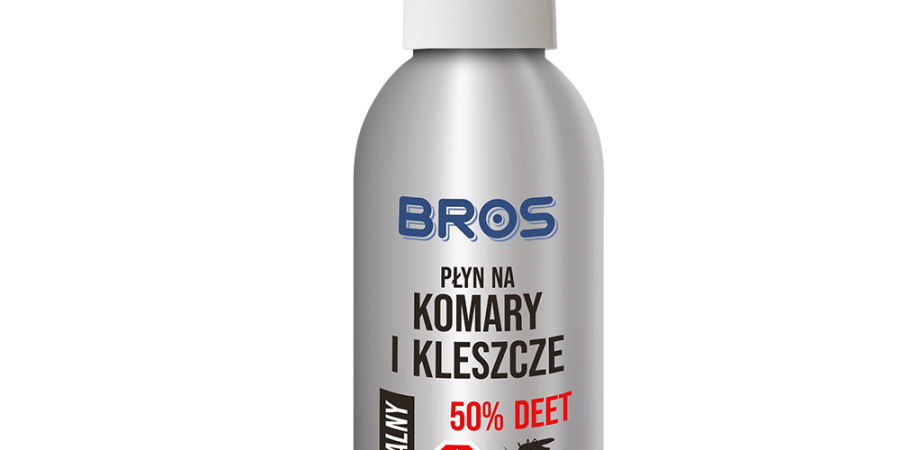 BROS płyn na komary i kleszcze 50% DEET 130ml